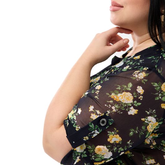 Туніка Флора, жовта, Колір: Жовтий, Розмір: 2XL, зображення 8