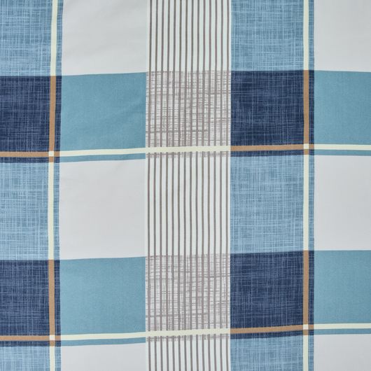 Простыни на резинке Мелодия, клетка, Цвет: Клетка , Длина: 200см, Ширина: 180см, изображение 7