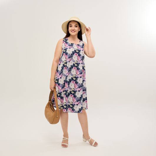 Сарафан Легкість Троянда, Колір: Троянда, Розмір: 56, зображення 3