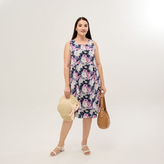 Сарафан Легкость Роза, Цвет: Роза , Размер: 64