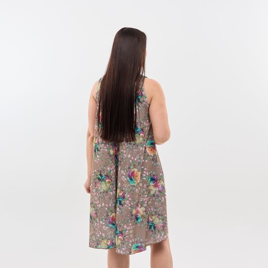 Сарафан Легкость Букет кофейный, Цвет: Букет кофейный , Размер: 60, изображение 6