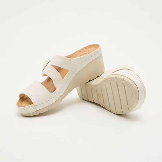 Босоножки Пенелопа, белые, Цвет: Белый, Размер: 41, изображение 3