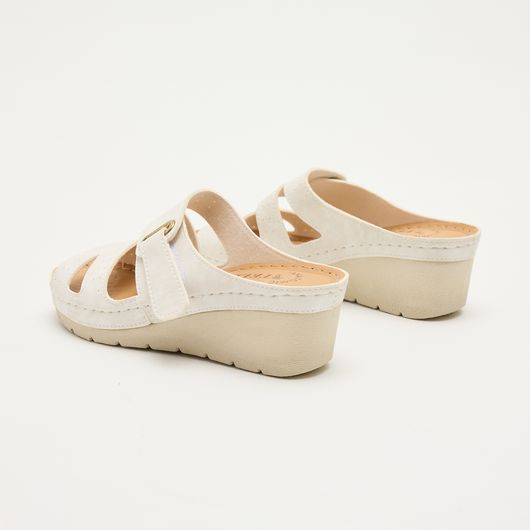 Босоніжки Пенелопа, білі, Колір: Білий, Розмір: 37, зображення 4