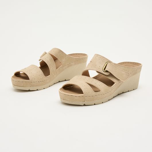 Босоніжки Пенелопа, бежеві, Колір: Бежевий , Розмір: 38, зображення 2