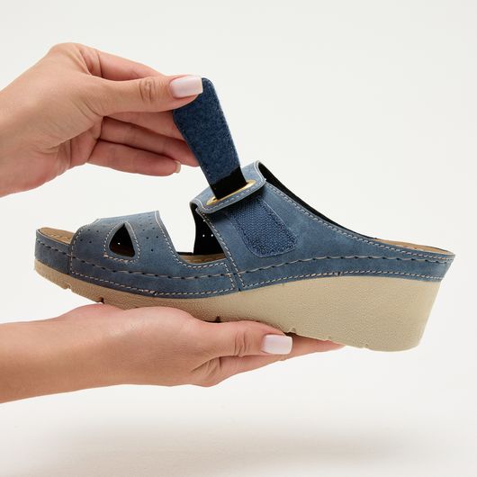 Босоножки Пенелопа, джинс, Цвет: Джинс , Размер: 35, изображение 5