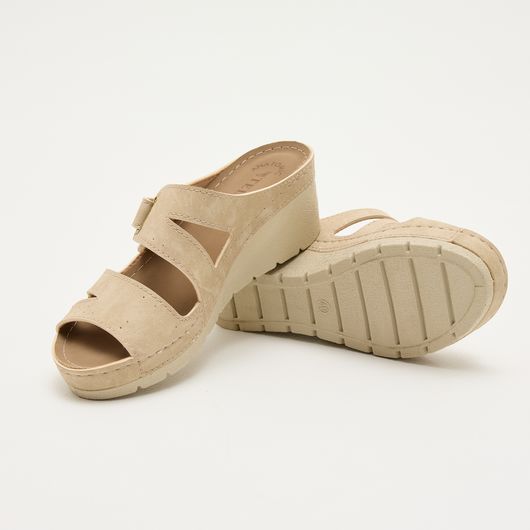 Босоножки Пенелопа, бежевые, Цвет: Бежевый , Размер: 41, изображение 3