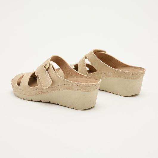 Босоніжки Пенелопа, бежеві, Колір: Бежевий , Розмір: 38, зображення 4