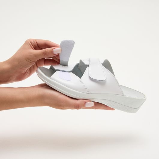 Босоніжки Стиль, білі, Колір: Білий, Розмір: 39, зображення 5