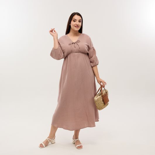 Платье Саванна, мокко, Цвет: Мокко , Размер: 38-40, изображение 3