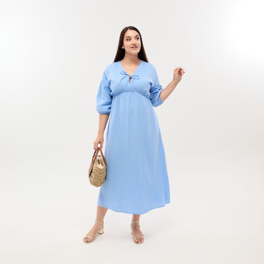 Сукня Саванна, блакитна, Колір:  Блакитний, Розмір: 46-48, зображення 2