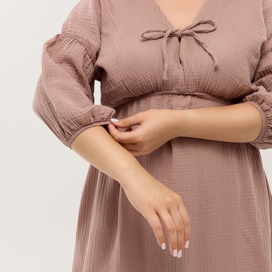 Платье Саванна, мокко, Цвет: Мокко , Размер: 38-40, изображение 5