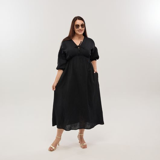 Сукня Саванна, чорна, Колір: Чорний, Розмір: 38-40, зображення 2