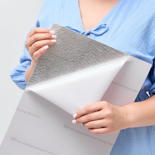 Інтер'єрні панелі СмартДекор, Мармур голден темно-синій, Дизайн: Мармур голден темно-сірий, зображення 7