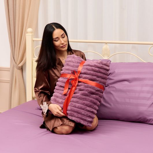 Комплект для спальни Теплый Шепот, сиреневый, Цвет: Сиреневый, Размер: 2 спальный, изображение 4