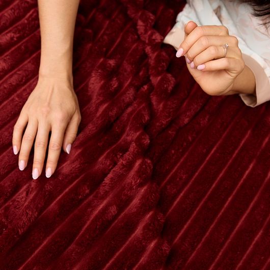 Комплект для спальни Теплый Шепот, Цвет: Бордовый , Размер: 1 спальный , изображение 5