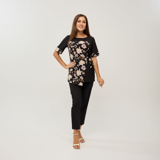 Костюм Ребекка, чорний, Колір: Чорний, Розмір: 46