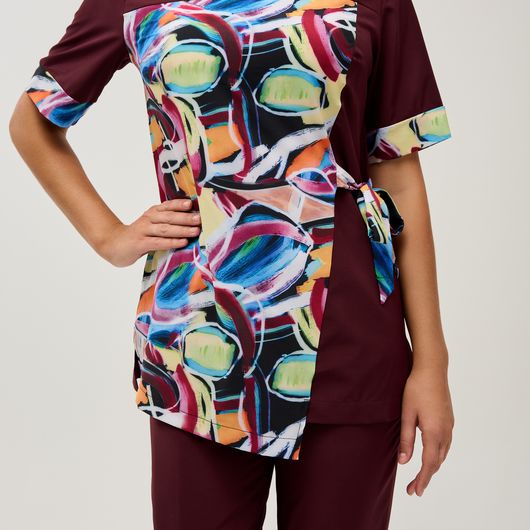 Костюм Ребекка, бордовий, Колір: Бордовий, Розмір: 58, зображення 6