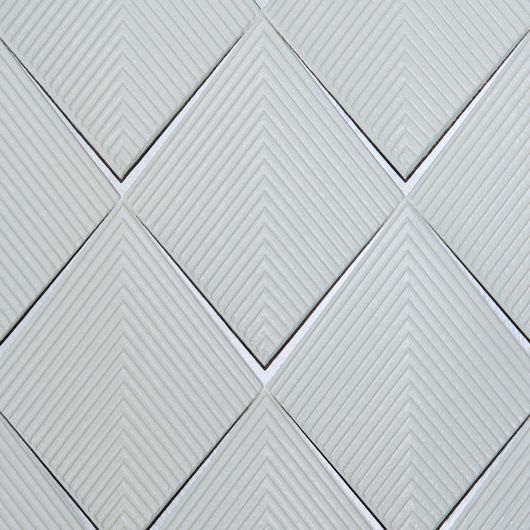 Інтер'єрні 3Д панелі Естель, ромб білий, Дизайн: Ромб білий, зображення 5