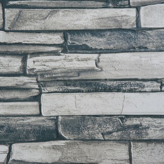 Інтер'єрні 3Д панелі Естель, камінь сірий, Дизайн: Камінь сірий, зображення 3