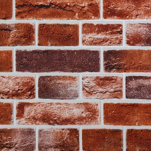 Интерьерные 3Д панели Эстель, кирпич коричневый, Дизайн: Кирпич коричневый , изображение 3