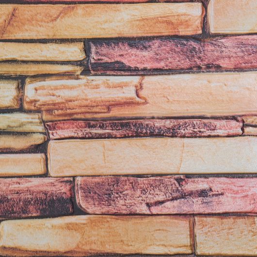 Интерьерные 3Д панели Эстель, камень коричневый, Дизайн: Камень коричневый , изображение 3