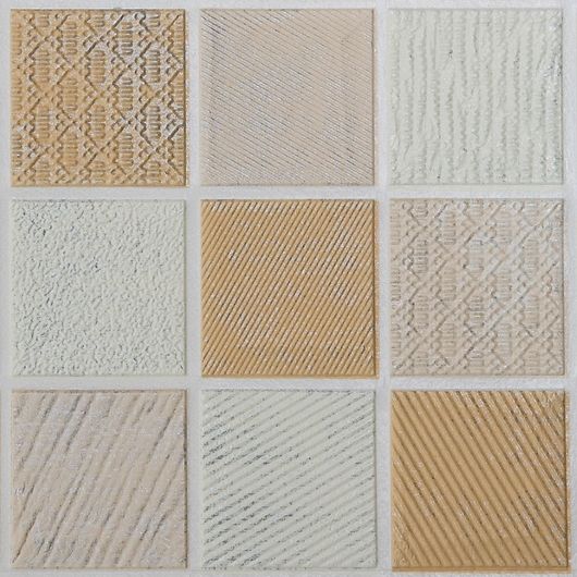 Интерьерные 3Д панели Эстель, мозаика бежевая, Дизайн: Мозаика бежевая, изображение 2