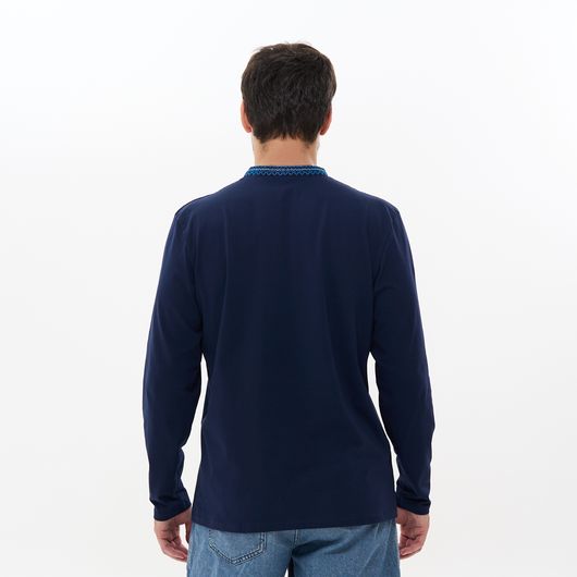 Коллекция вышиванок Синий, рукав 3/4 и длинный, Цвет: Синий рукав 3/4 и длинный , Размер: 48, изображение 13