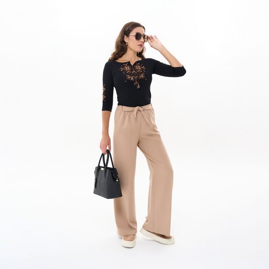 Колекція вишиванок Чорний, рукав 3/4 і довгий, Колір: Чорний рукав 3/4 і довгий, Розмір: 54, зображення 3