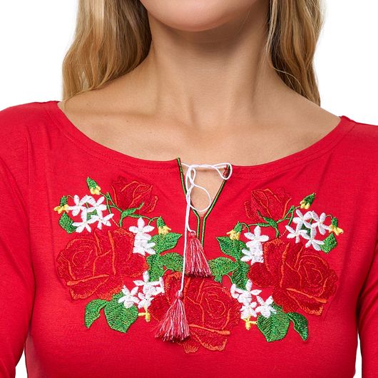 Колекція вишиванок Червоний, Колір: Червоний, Розмір: 42, зображення 11