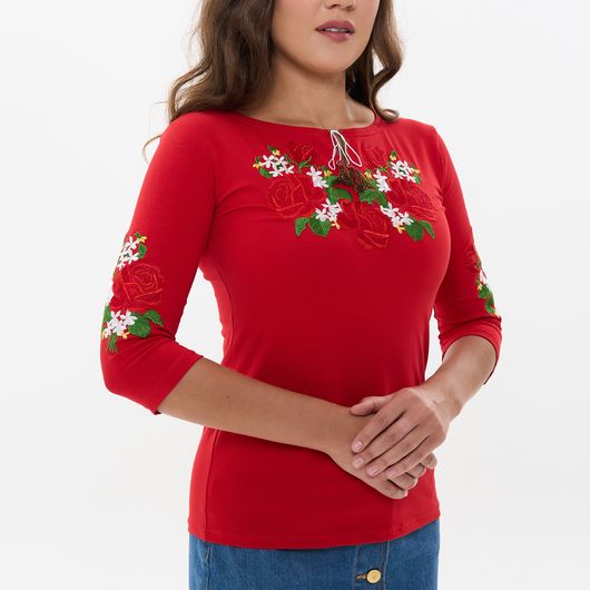 Колекція вишиванок Червоний, Колір: Червоний, Розмір: 42, зображення 9