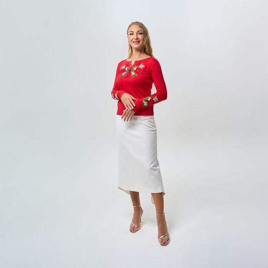 Колекція вишиванок Червоний, Колір: Червоний, Розмір: 50, зображення 6