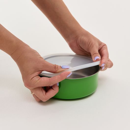 Набір судочків з кришками Домашні Преміум, кольорові, Колір: Кольоровий , зображення 3