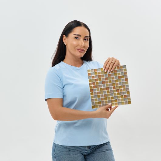 Плитка-мозаїка ЕлітДекор, помаранчева, Колір: Помаранчевий, зображення 7