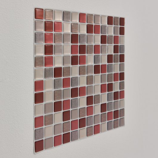 Плитка-мозаїка ЕлітДекор, бордова, Колір: Бордовий, зображення 2