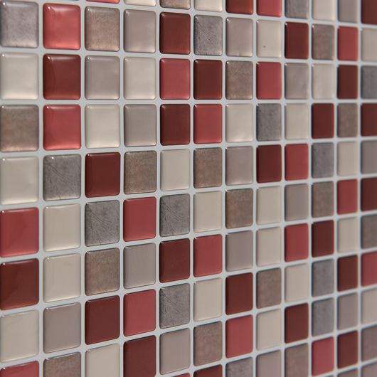Плитка-мозаїка ЕлітДекор, бордова, Колір: Бордовий, зображення 3