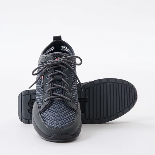 Туфли СтепЛюкс, серо-черные, Цвет: Черный с серым , Размер обуви : 44, изображение 2