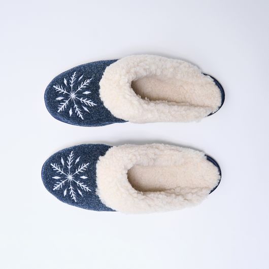 Домашние Тапочки Рута, синие, Цвет: Синий, Размер обуви : 35, изображение 2