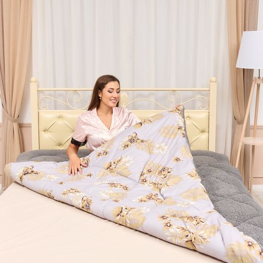 Ковдра Зимовий вальс Прованс, Колір: Прованс , Розмір: 2 спальне , зображення 6