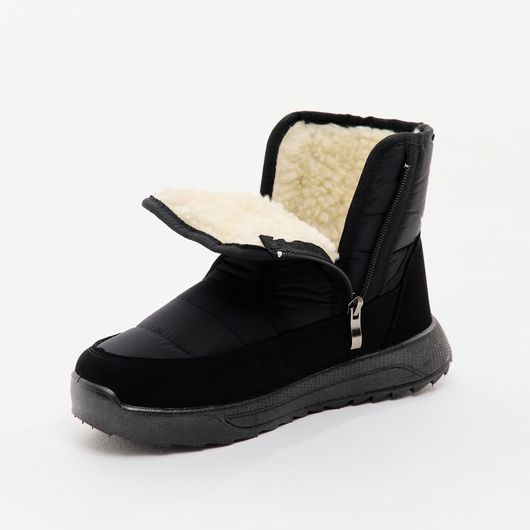 Ботинки Аляска, New, Колір: New чорні з утеплювачем , Розмір взуття: 46, зображення 3