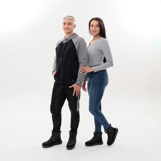 Ботинки Аляска, New, Колір: New чорні з утеплювачем , Розмір взуття: 46, зображення 5