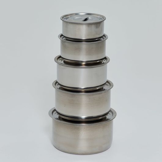 Набор кастрюль Сейвори ПРО опти серебряные, Дизайн: Сейвори Про опти  серебряные, изображение 3