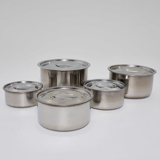 Набор кастрюль Сейвори ПРО опти серебряные, Дизайн: Сейвори Про опти  серебряные