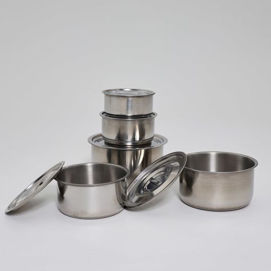 Набор кастрюль Сейвори ПРО опти серебряные, Дизайн: Сейвори Про опти  серебряные, изображение 4