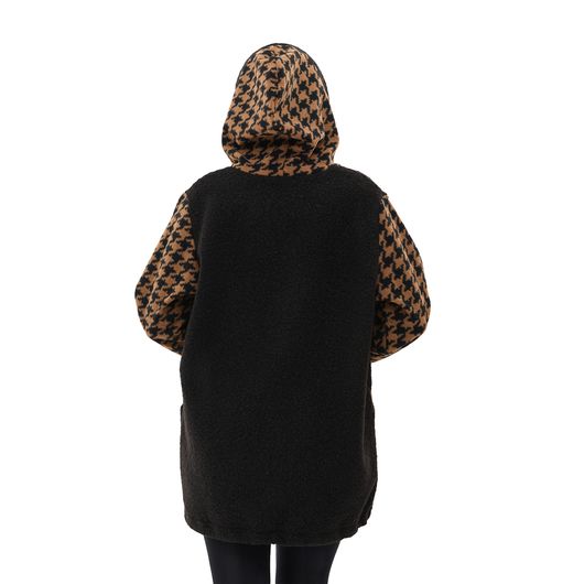 Пальто Шарман, гусиная лапка, мокко, Цвет: Гусиная лапка, мокко, Размер: 50, изображение 4