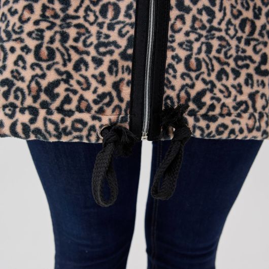 Пальто ЛеоХіт, бежевий леопард, Колір: Бежевий , Розмір: 54, зображення 5