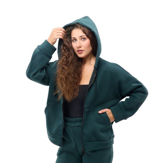 Костюм Изабель, изумрудный, Цвет: Изумрудный , Размер: 54, изображение 3