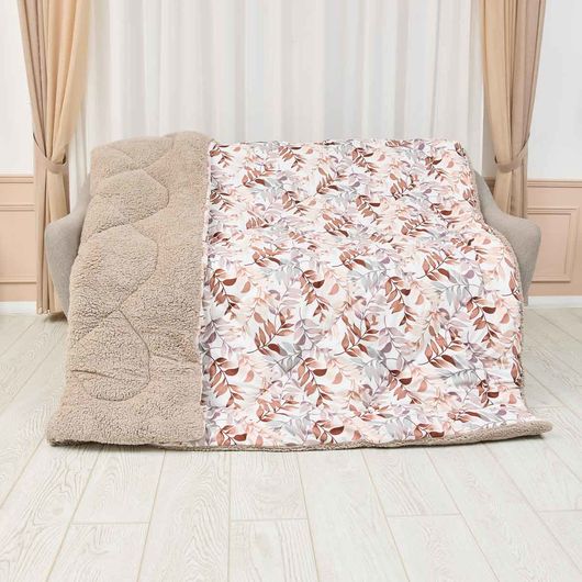 Одеяло Зимний вальс Листья, Цвет: Листья, Размер: Евро , изображение 2