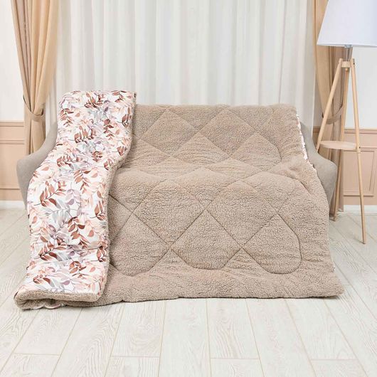 Одеяло Зимний вальс Листья, Цвет: Листья, Размер: 1,5 спальное , изображение 3