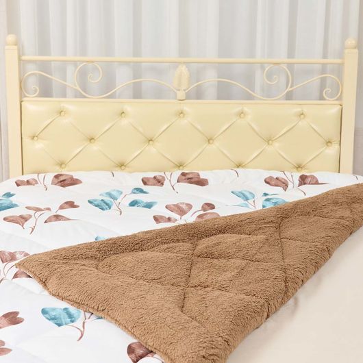 Ковдра Зимовий вальс Листя, Колір: Листя, Розмір: 1 спальне , зображення 7