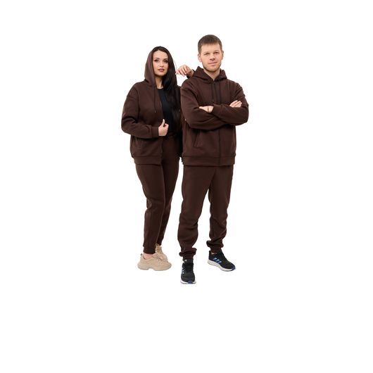 Костюм Спирит, коричневый, Цвет: Коричневый, Размер: 52-54